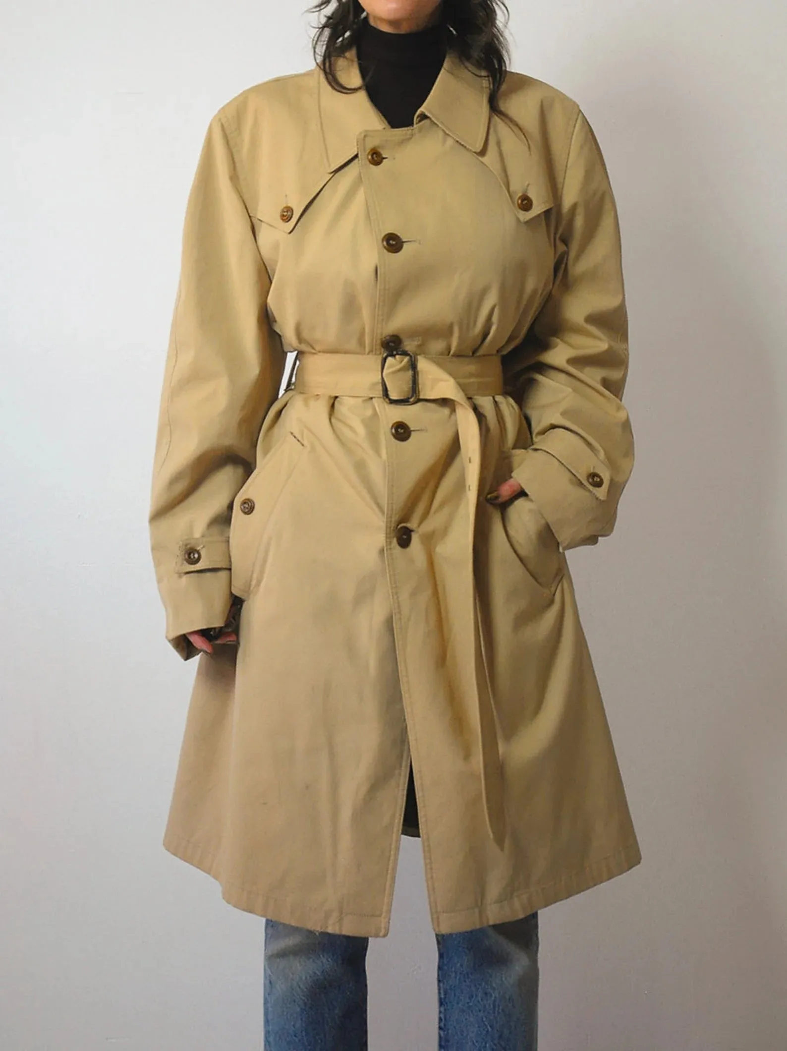 1970's Christian Dior Menswear Trench Coat