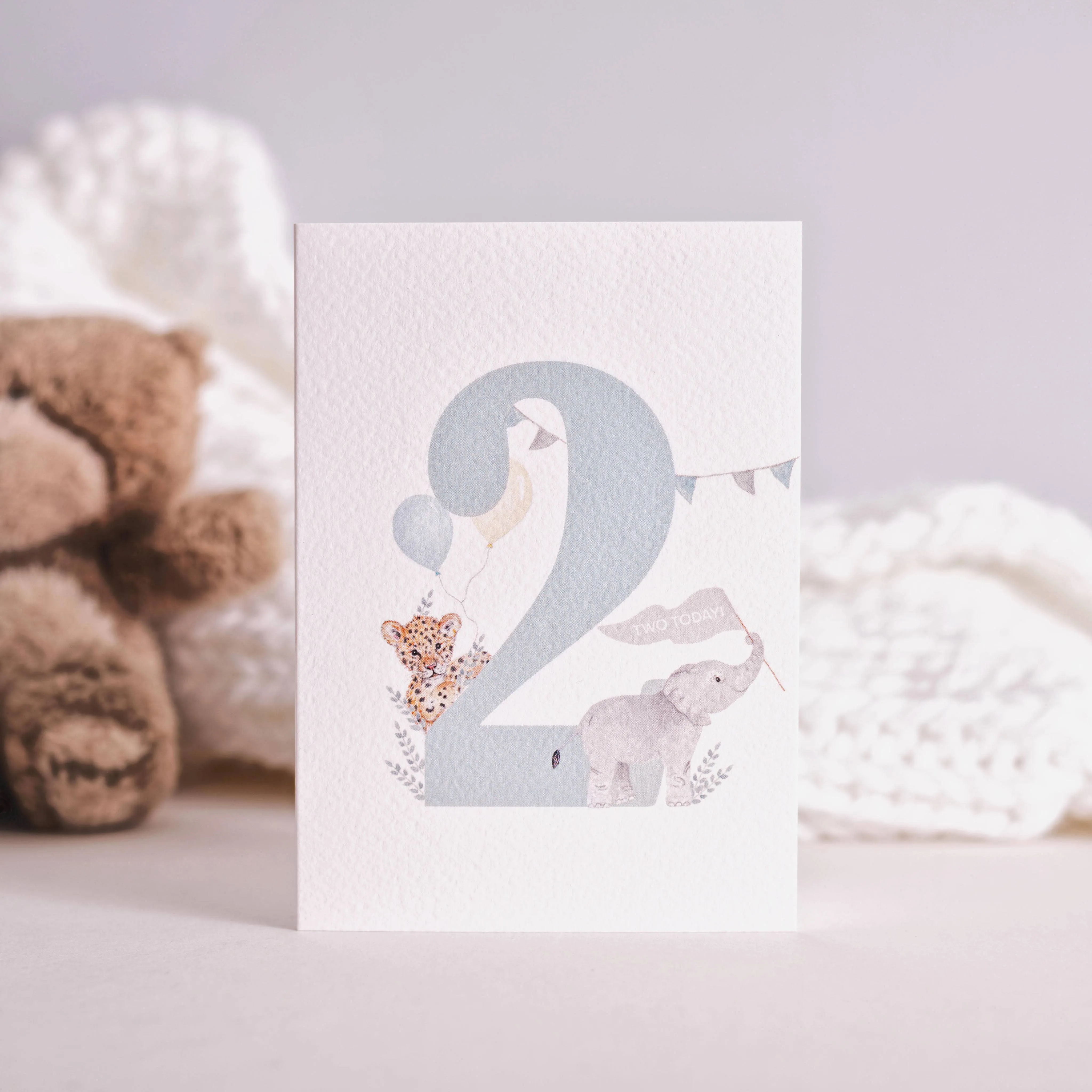 2nd Birthday Card - Little Roglets