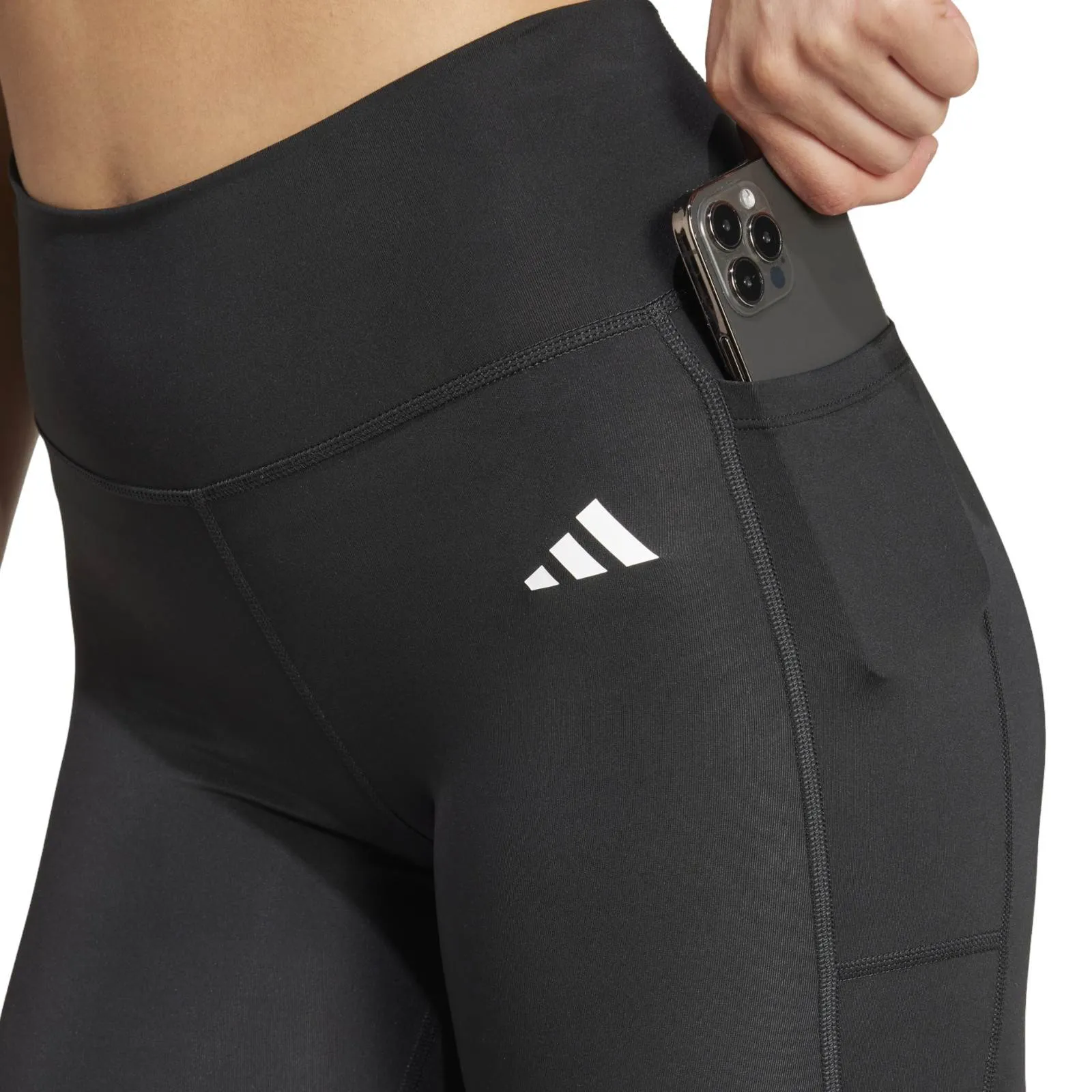 adidas Optime Essentials 1/1 Womens Full Length Leggings