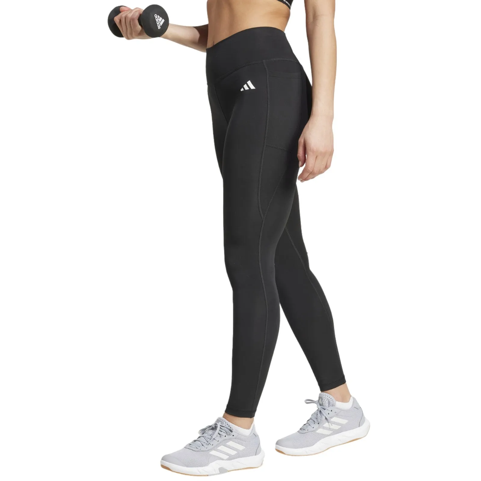 adidas Optime Essentials 1/1 Womens Full Length Leggings