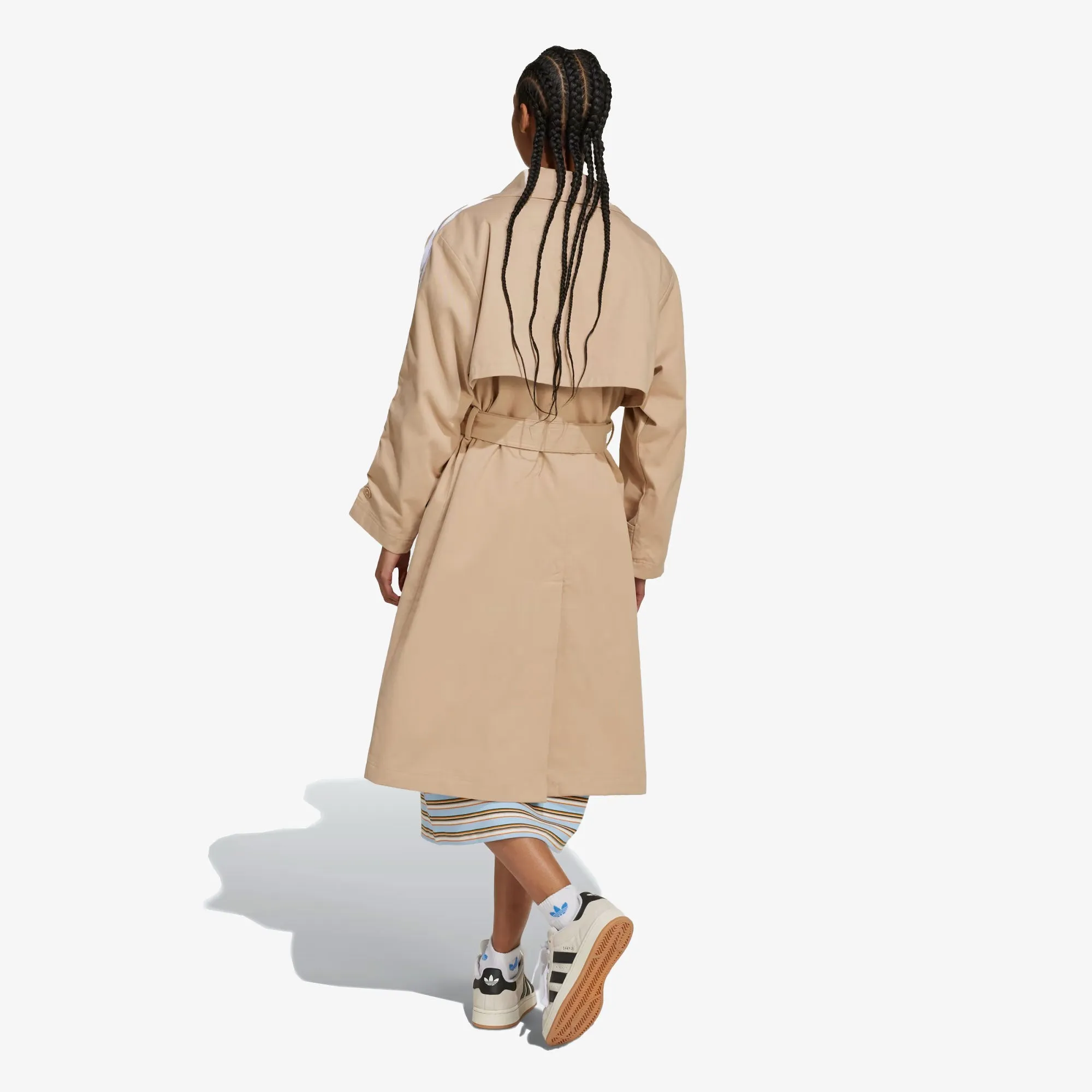 ADIDAS ORIGINALS | WMN'S  ADICOLOR TRENCH COAT TWILL { MAGIC BEIGE