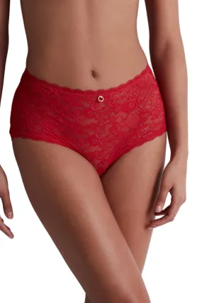 Aubade Rosessence High-waist Brief, Rouge Gala (2K24)