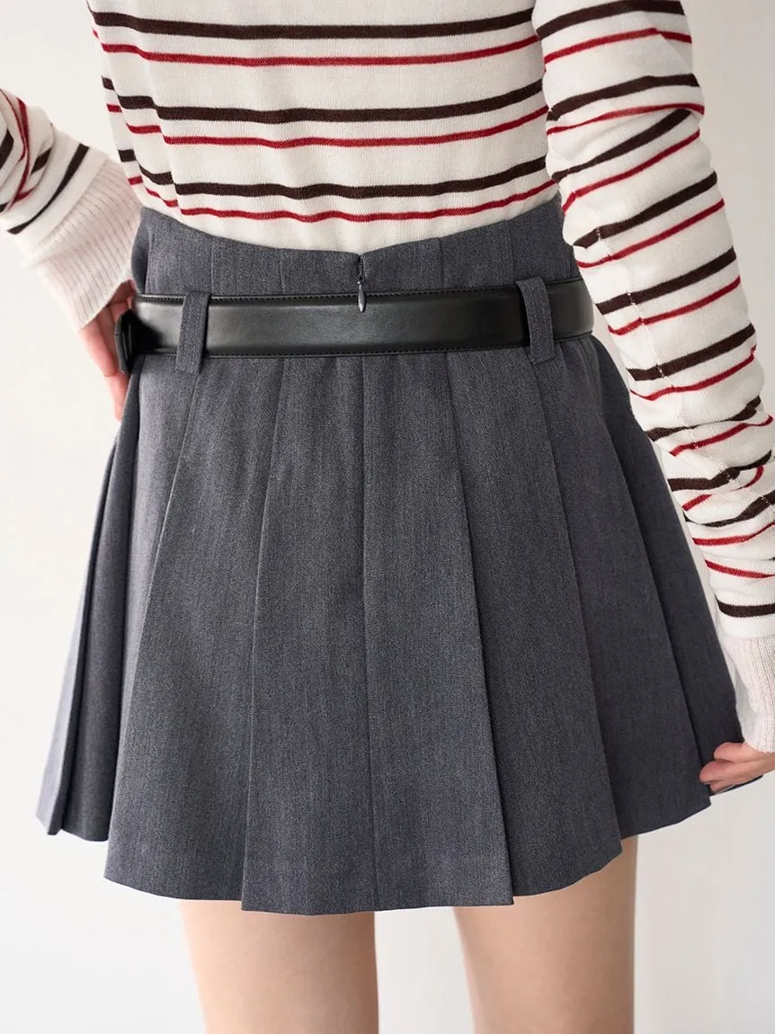 Belted Skort Shorts