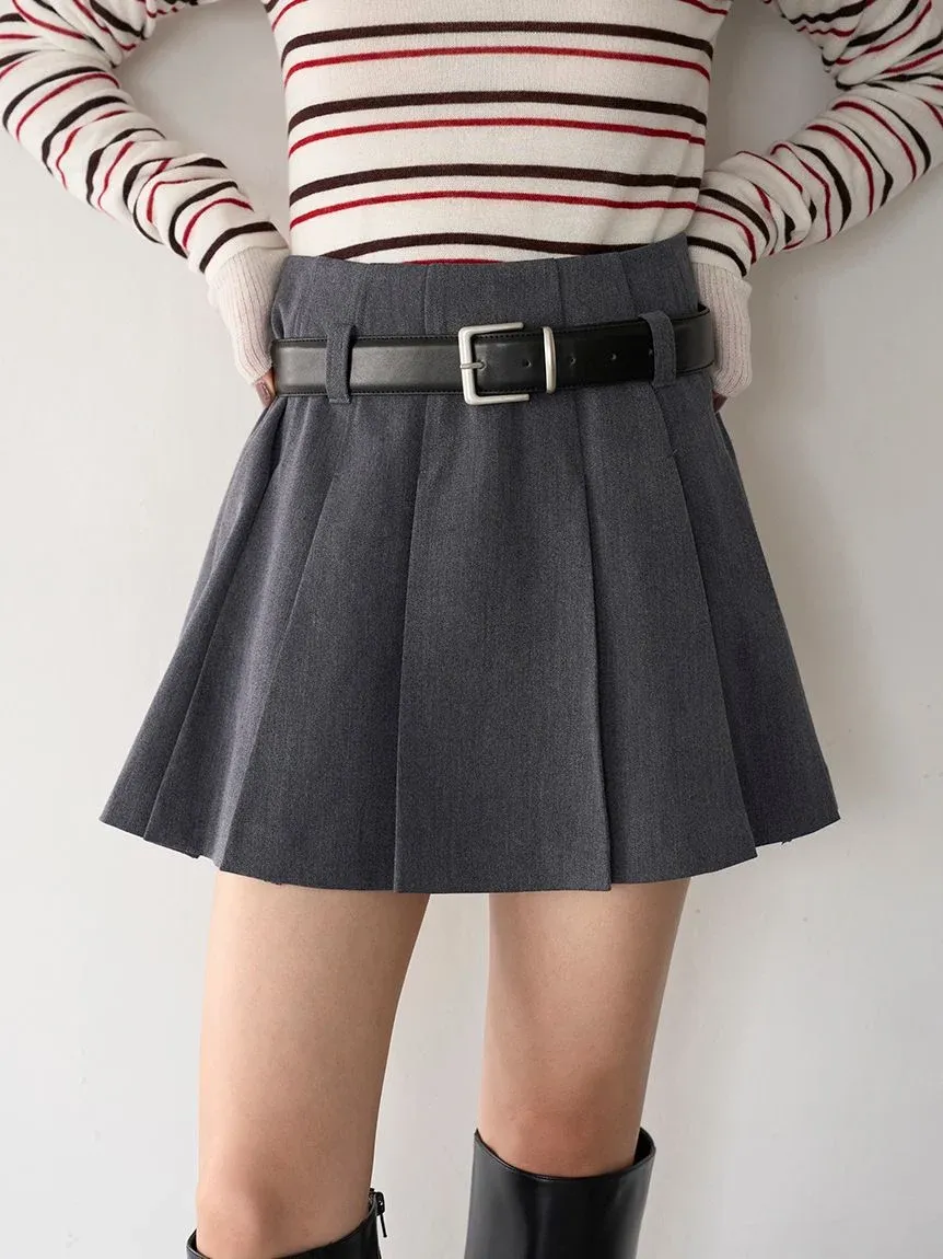 Belted Skort Shorts