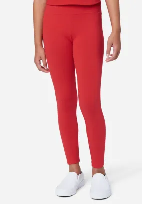 Casual High-Rise Full-Length Leggings