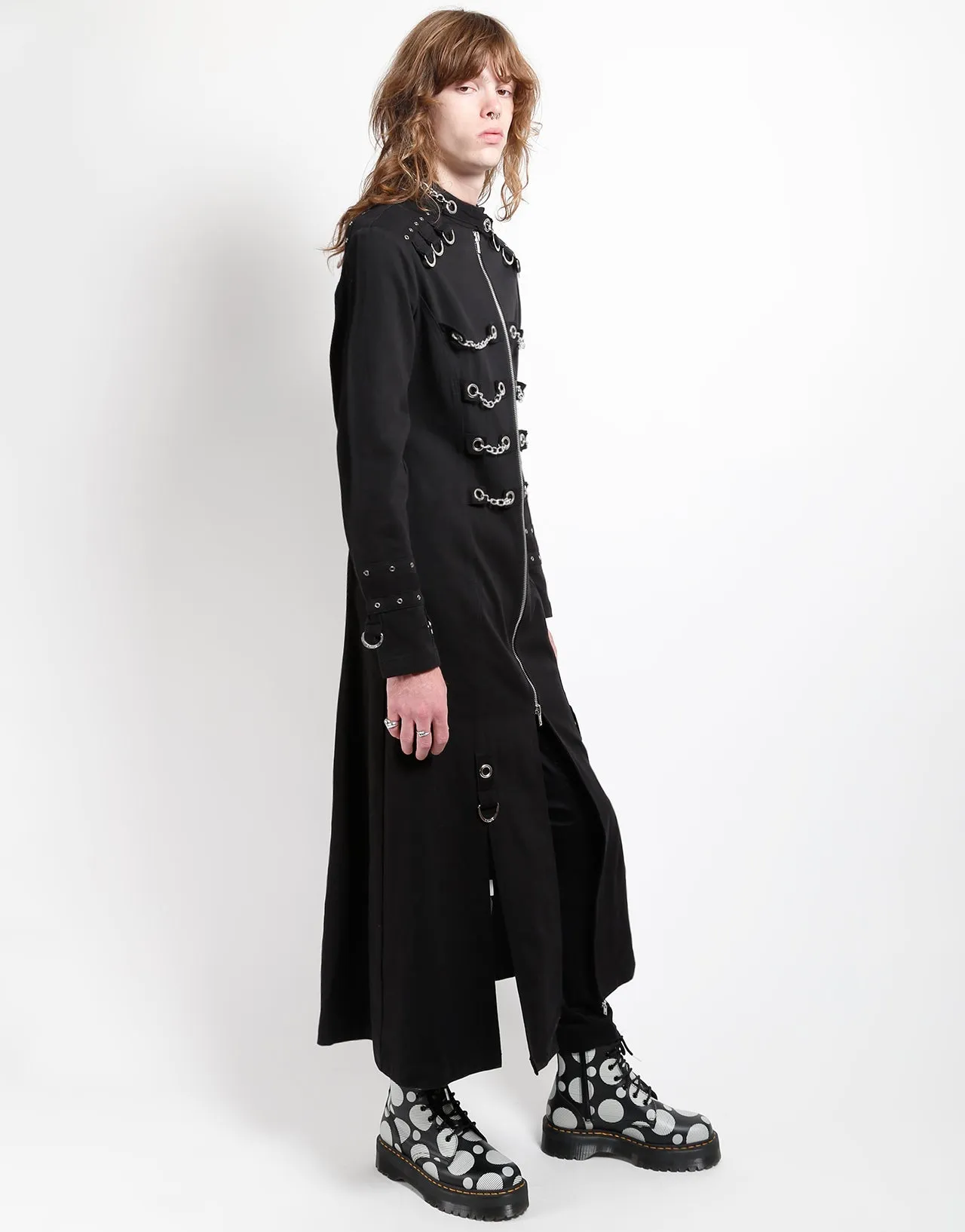 CHAIN EYELET COAT