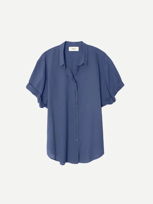 Channing Shirt in Marlin Blue