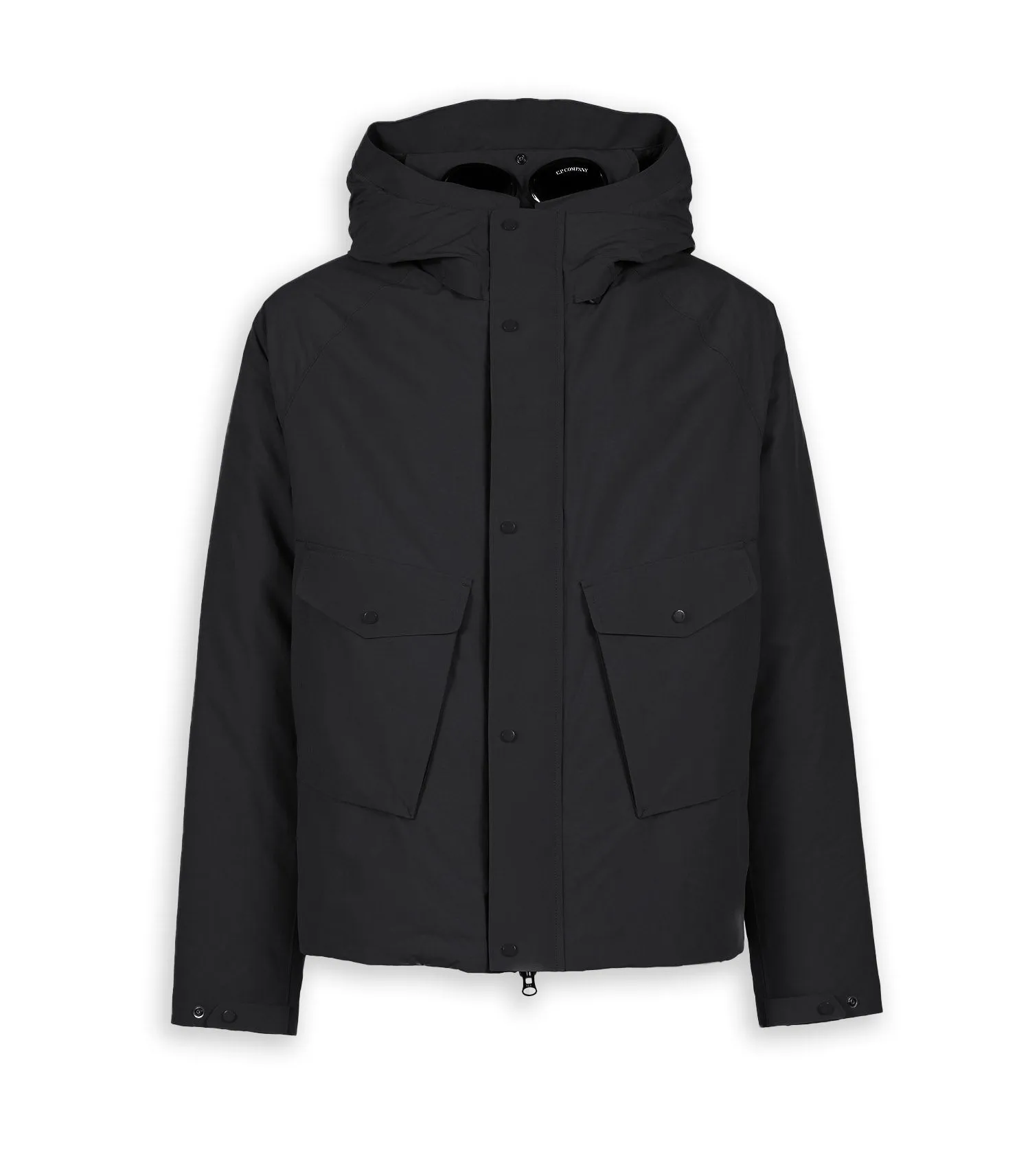 CP Company Micro-M Goggle Down Jacket Black Man