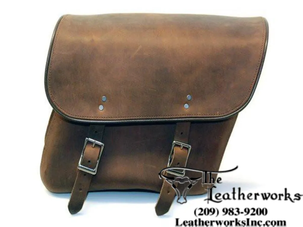 Distressed Brown Saddlebag 404