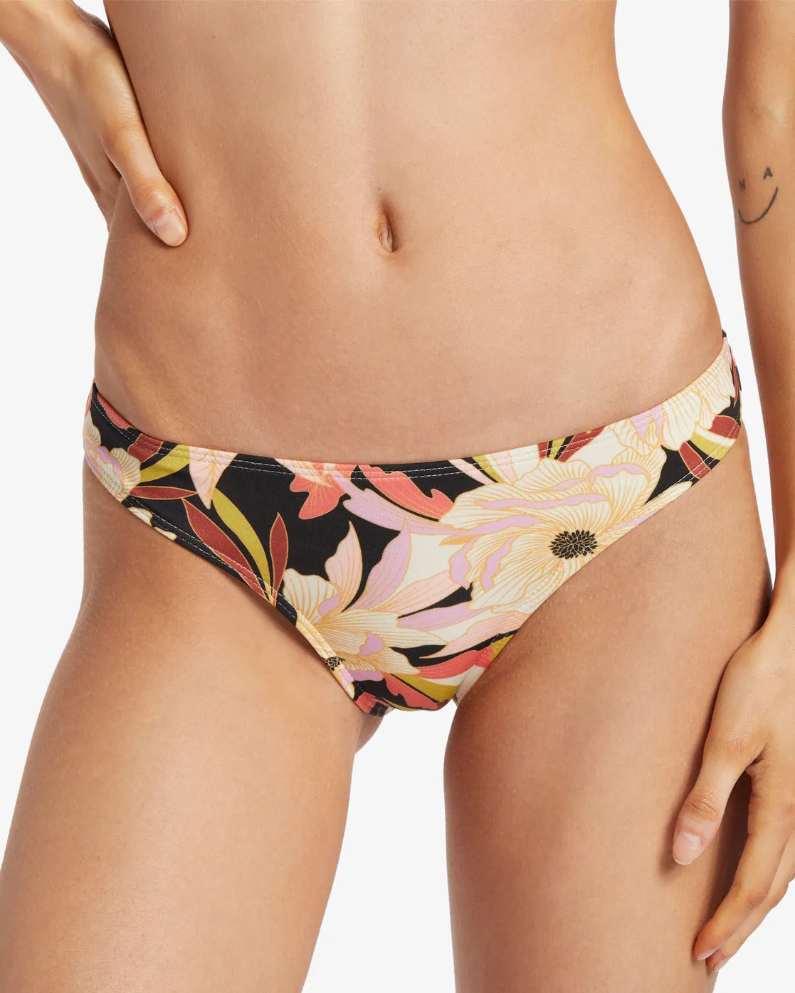 Dream State Cocoa Bikini Bottoms - Multi