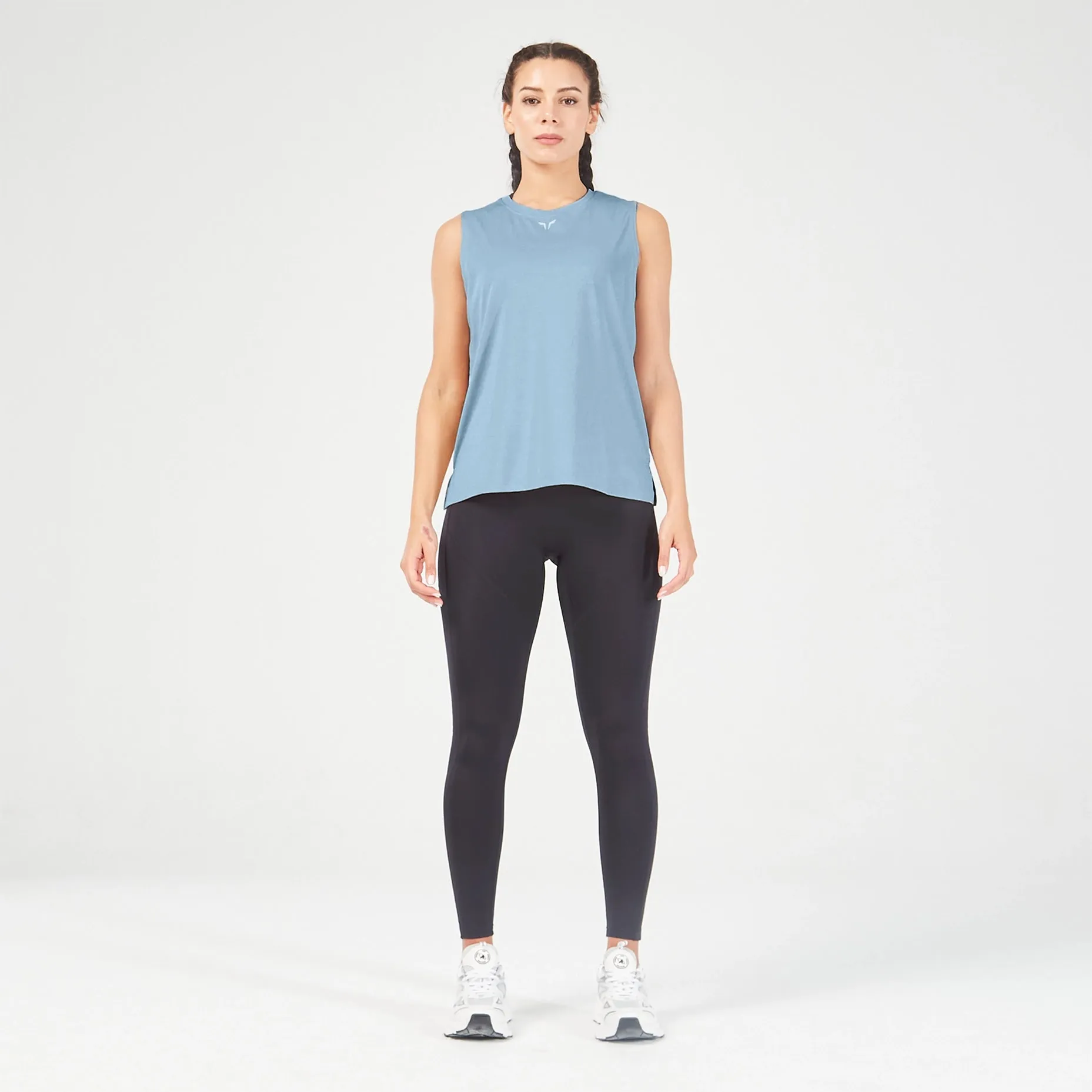 Essential Crew Tank - Coronet Blue