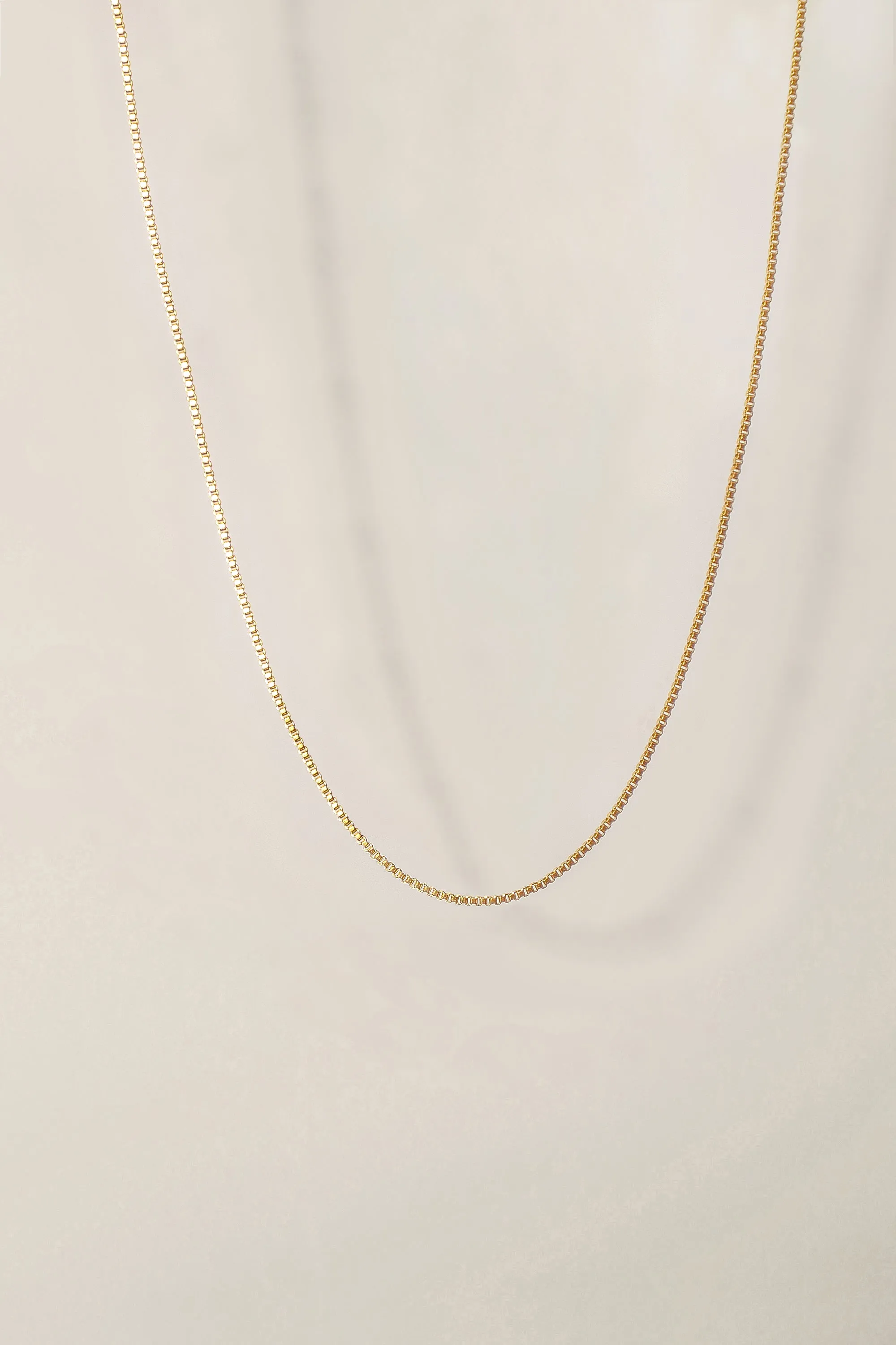 Essentials Box Chain Necklace