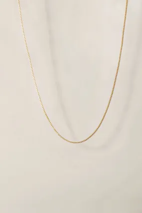 Essentials Box Chain Necklace