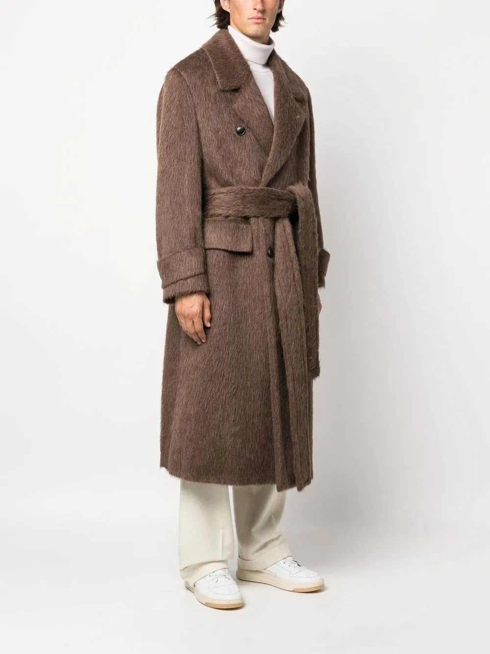 GORILLA WOOL-BLEND TRENCH-COAT