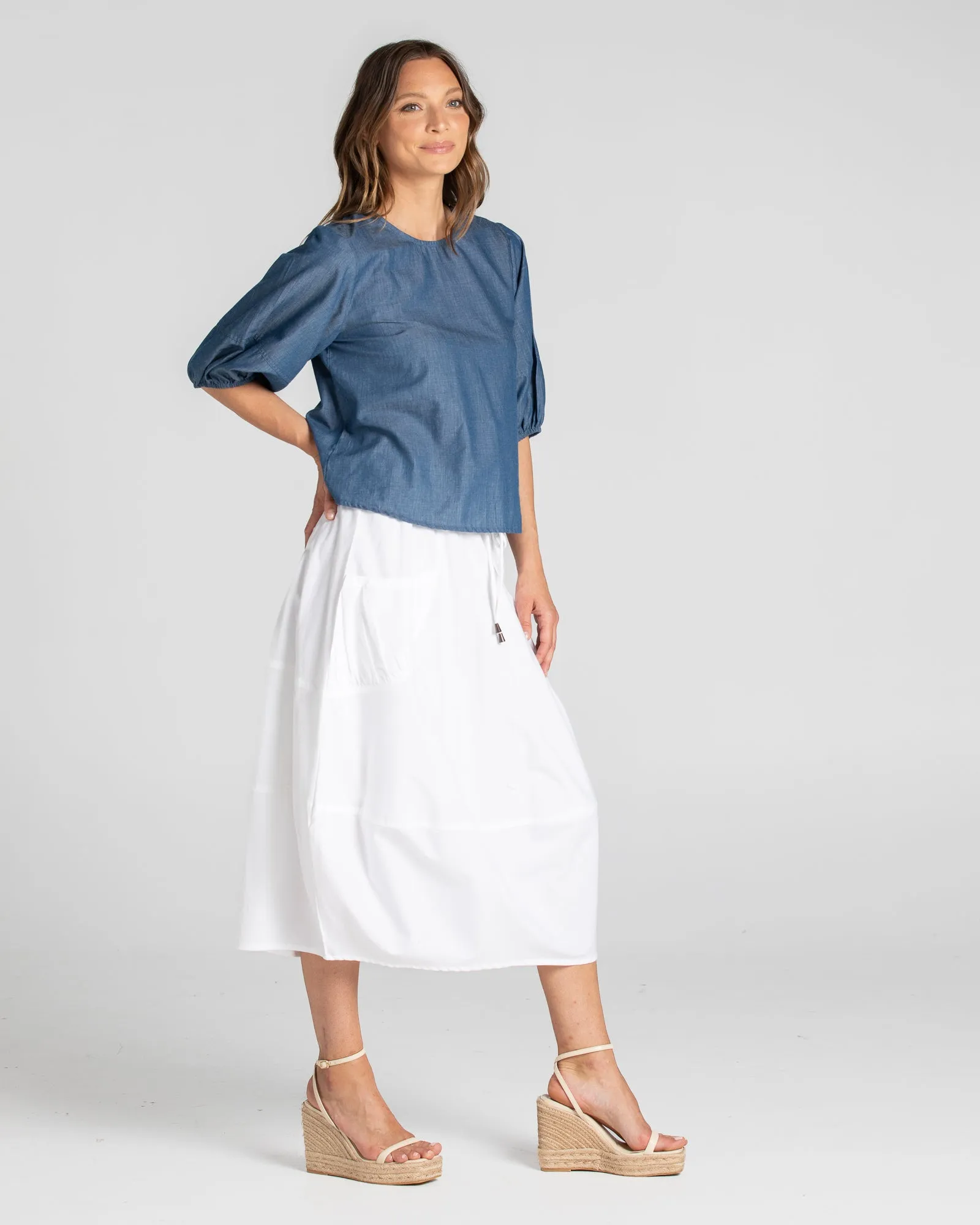 Guru Skirt - White