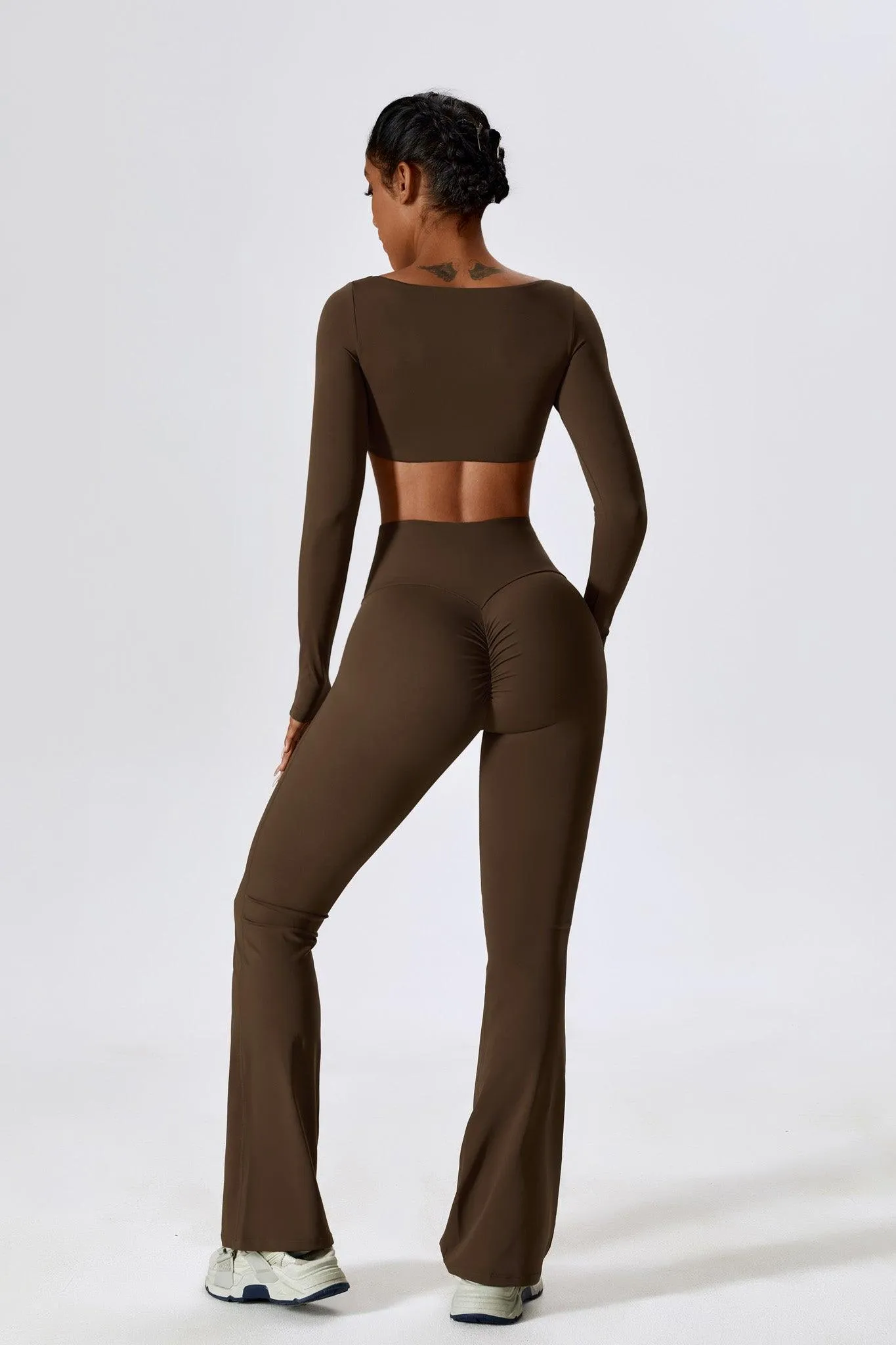 Haven Flare Leggings - Brown