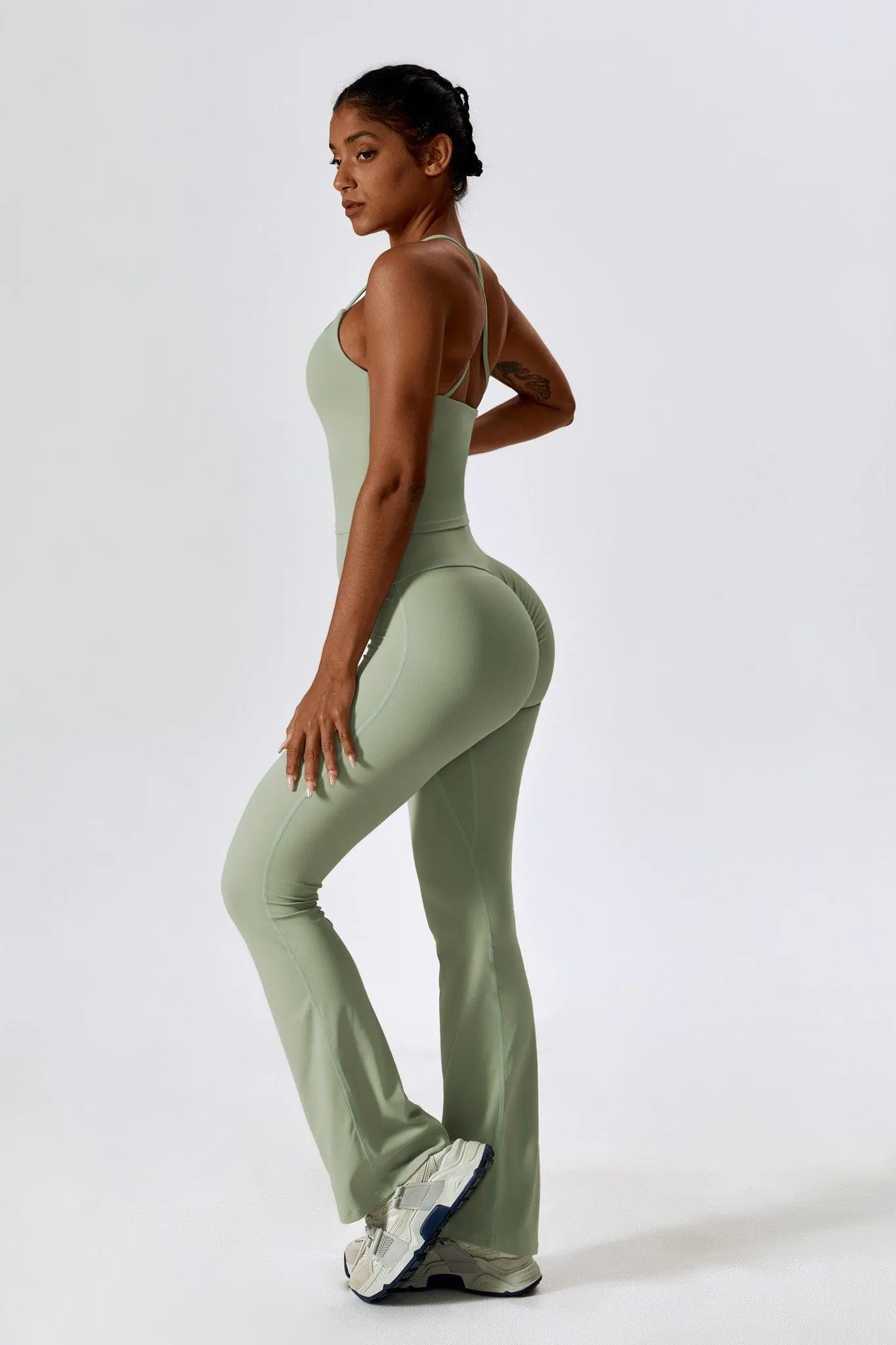 Haven Flare Leggings - Pistachio