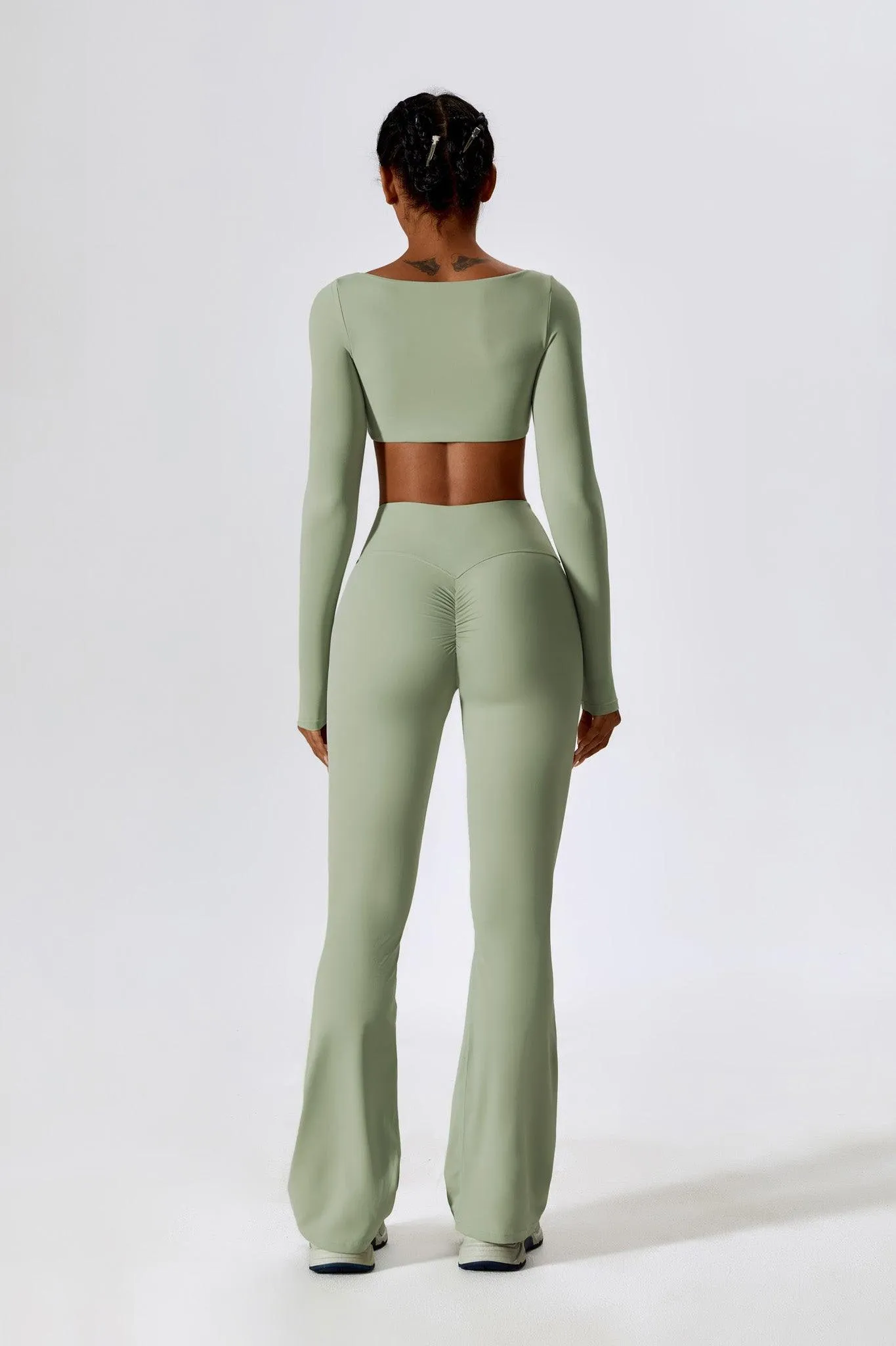 Haven Flare Leggings - Pistachio