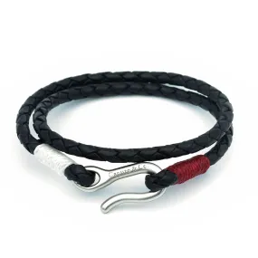 HBCU Leather Double Wrap Bracelet