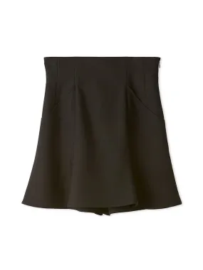 Hem Flared Skort