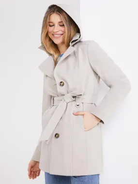 Hooded Trench Coat