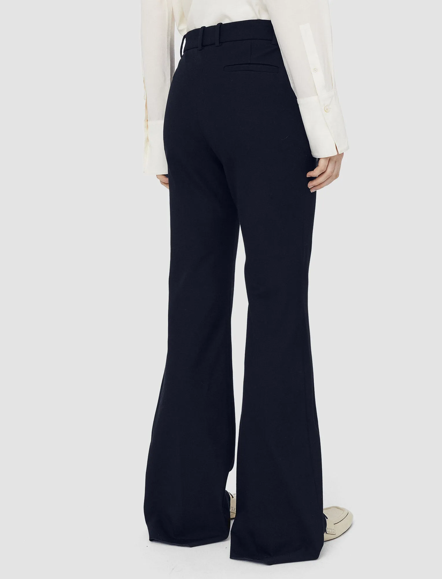 JOSEPH GABARDINE STRETCH TAFIRA PANT