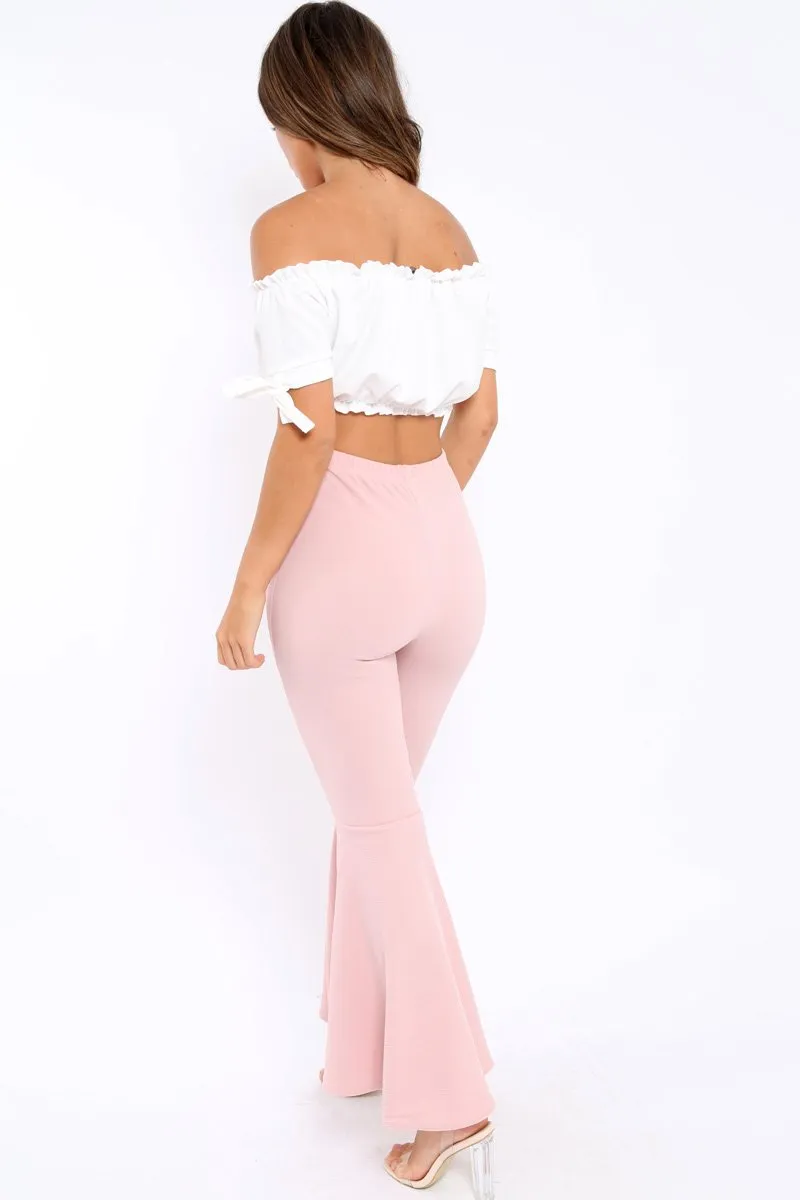 Nude Extreme Flare Trousers - Becki