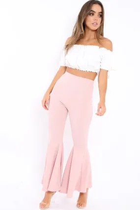 Nude Extreme Flare Trousers - Becki