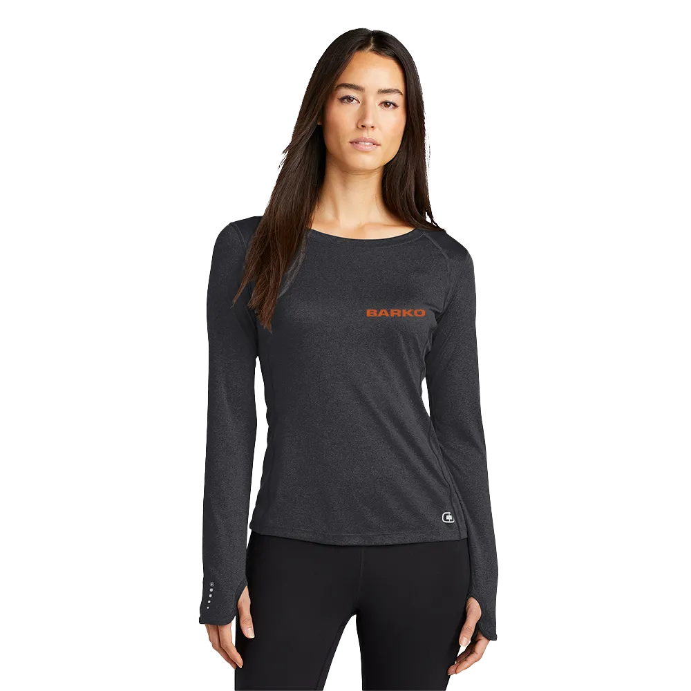 OGIO Endurance Ladies Long Sleeve Pulse Crew