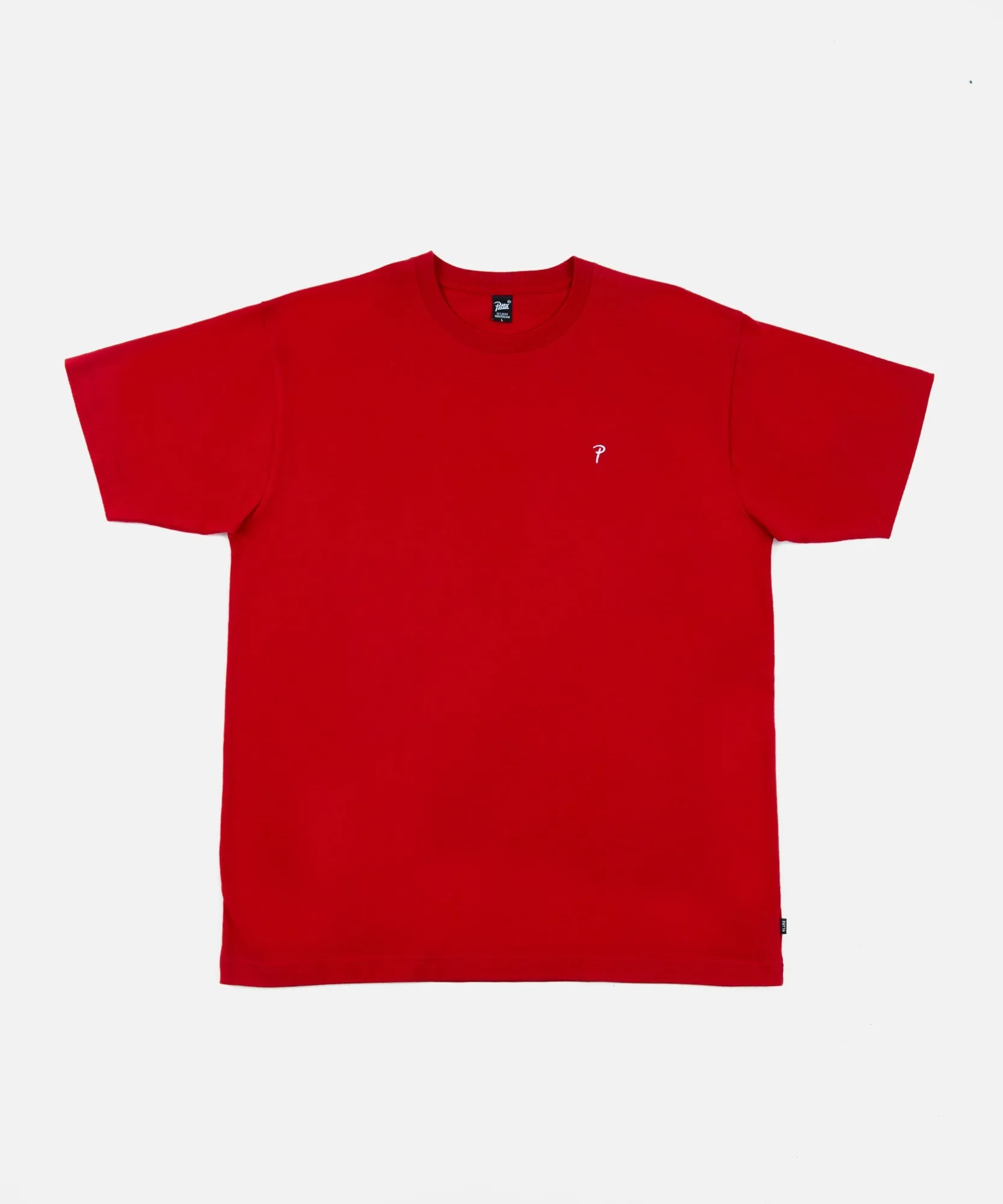 Patta Basic Script P T-Shirt (Barbados Cherry)