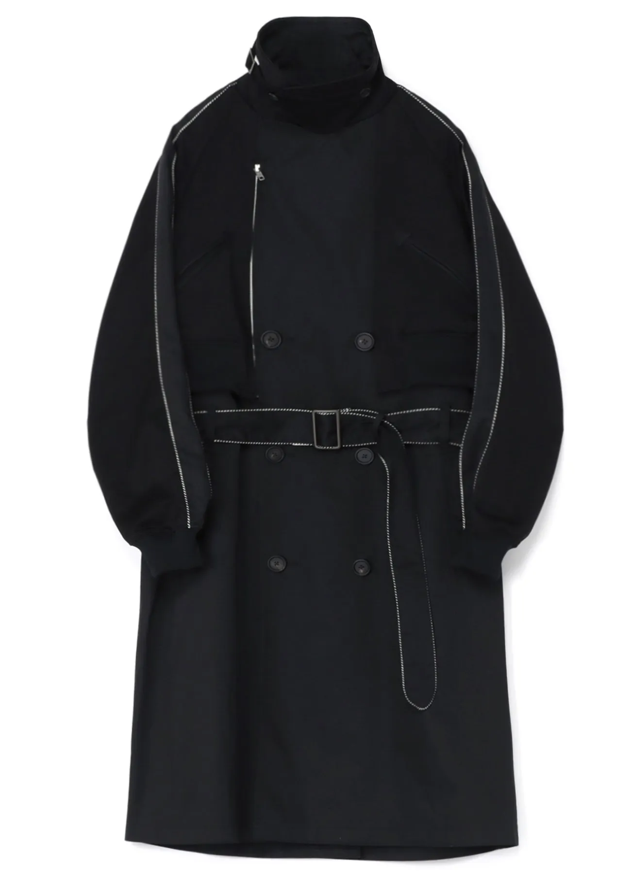 PE/COTTON TWILL SUKAJAN TRENCH COAT