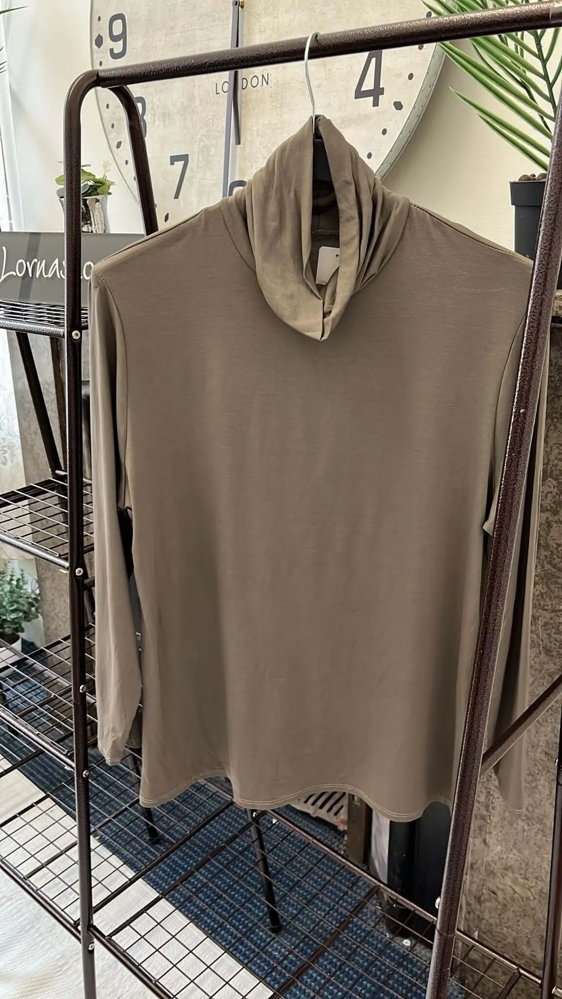 Polo Neck Second Skin Layering Top