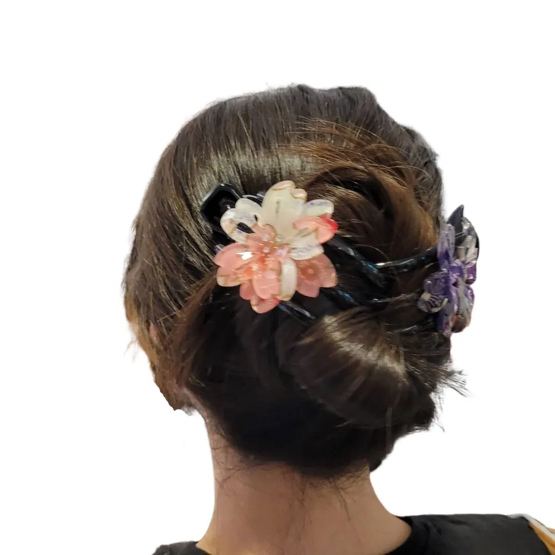 Sakura Cherry Blossom Claw Hair Clip