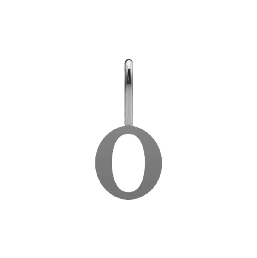 Serif Initial Pendant