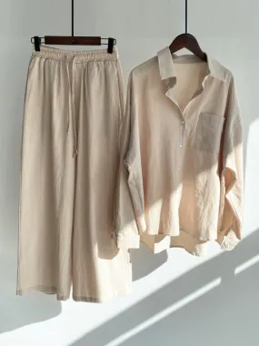 Spring Retro Linen Duo