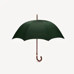 Stripped Cherry Umbrella for Men - Jaguar Green