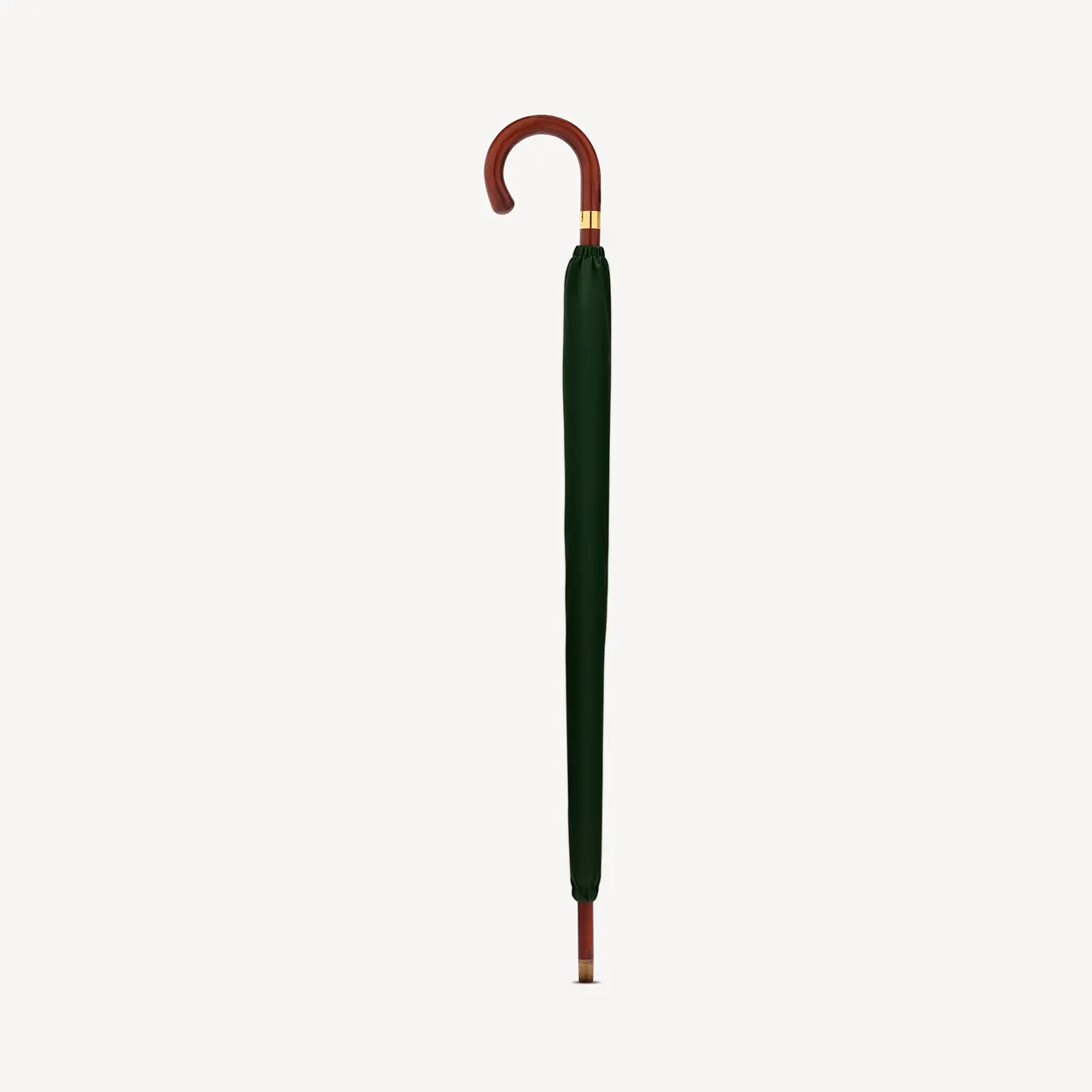 Stripped Cherry Umbrella for Men - Jaguar Green