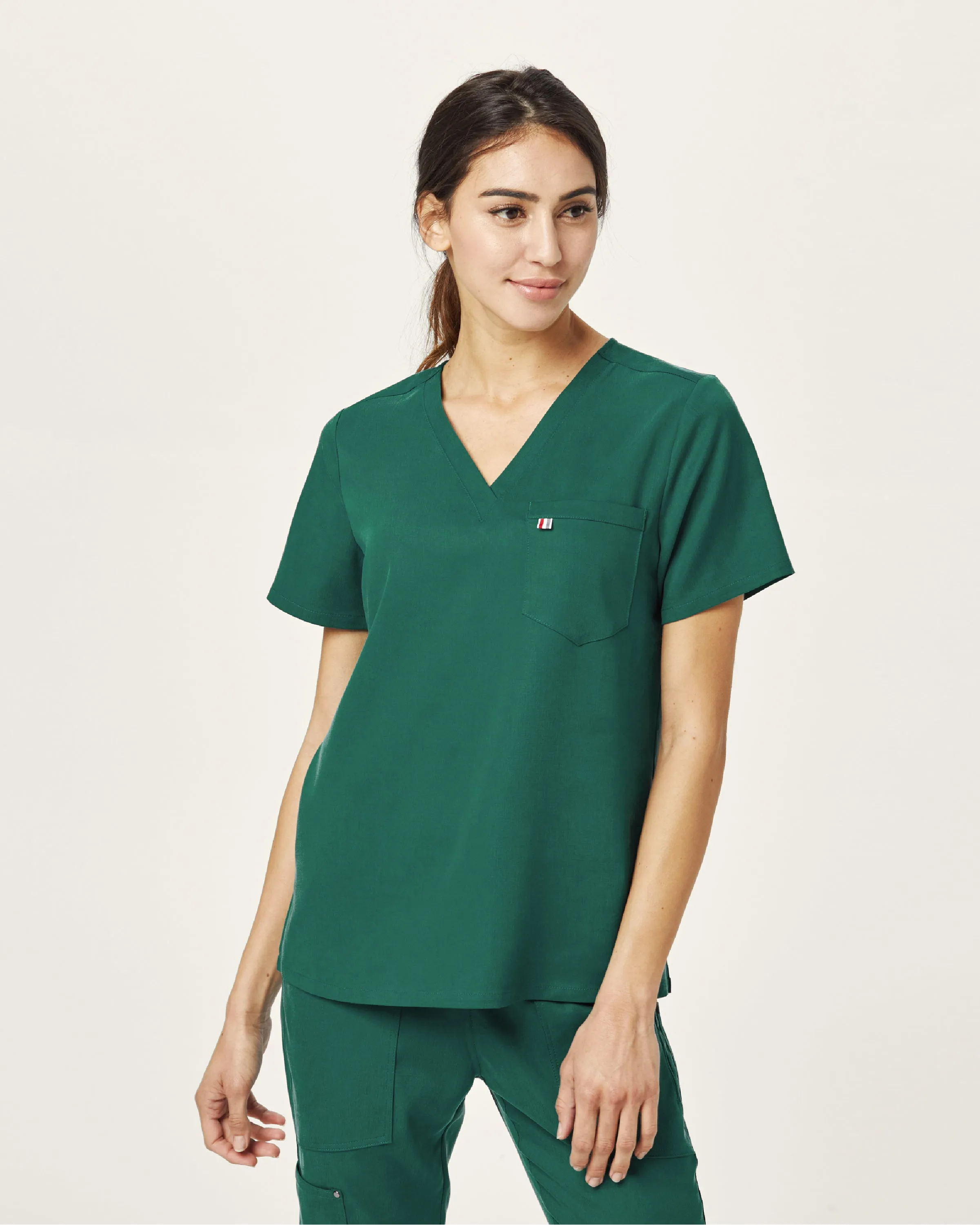 TENCEL™ Sal‎ ‎ Essential Scrub Top (Final Sale)