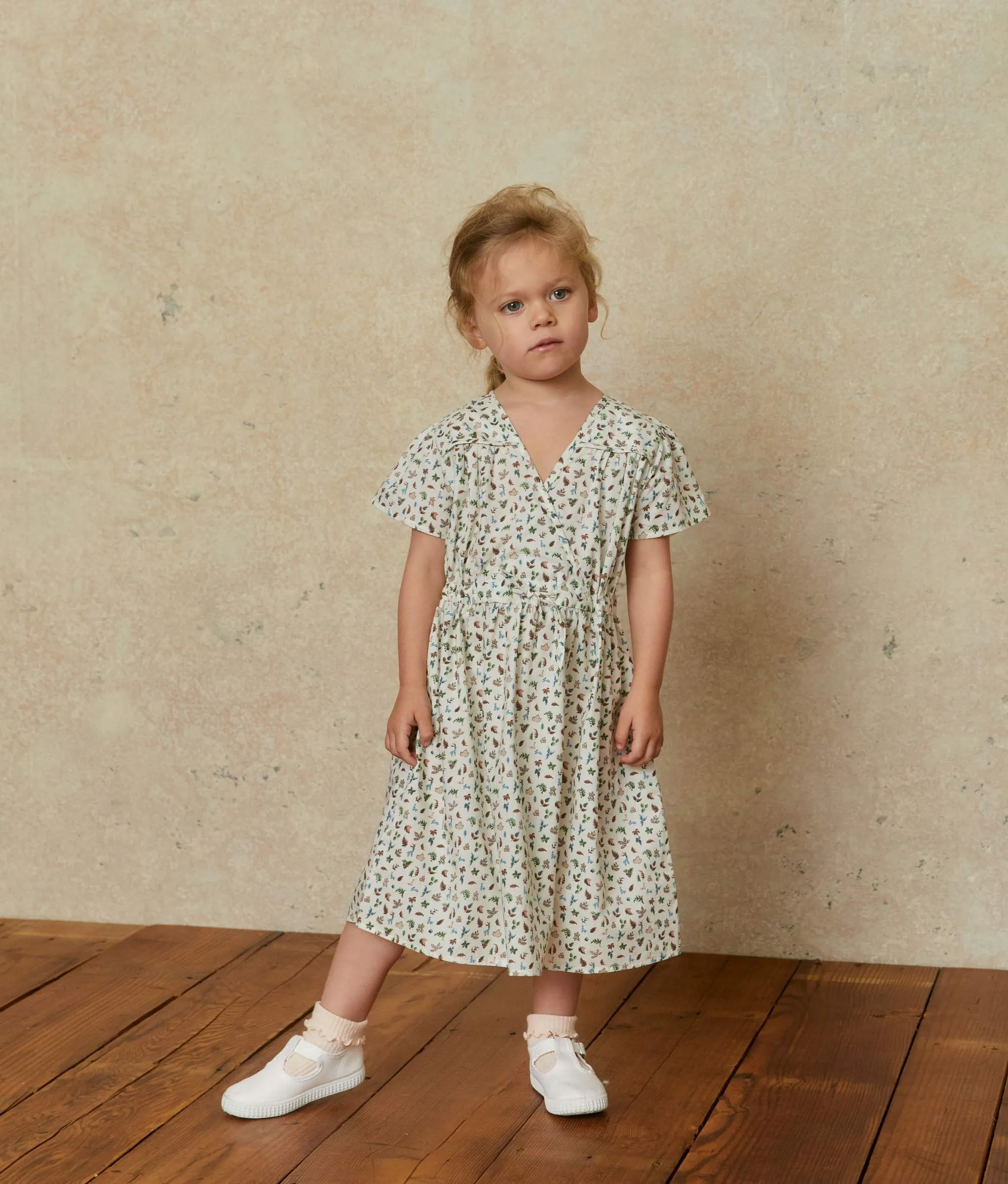 The Dawn Dress Kids | Fauna Cream