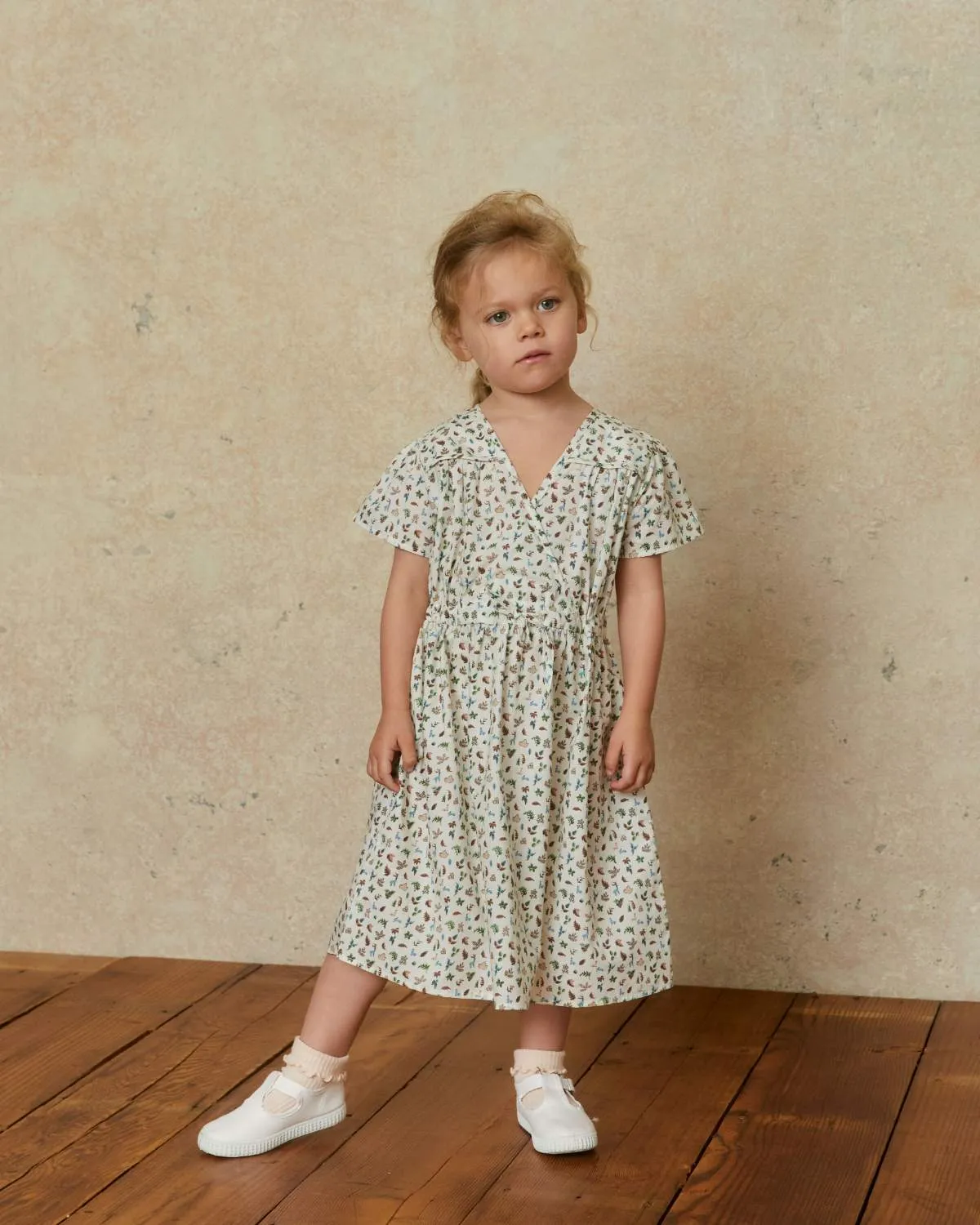 The Dawn Dress Kids | Fauna Cream