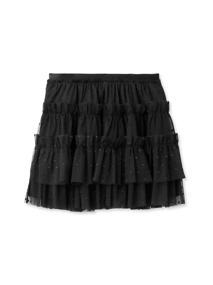 Tulle Mini Skirt Shorts