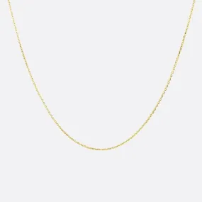 Twizzle Chain Necklace in Gold