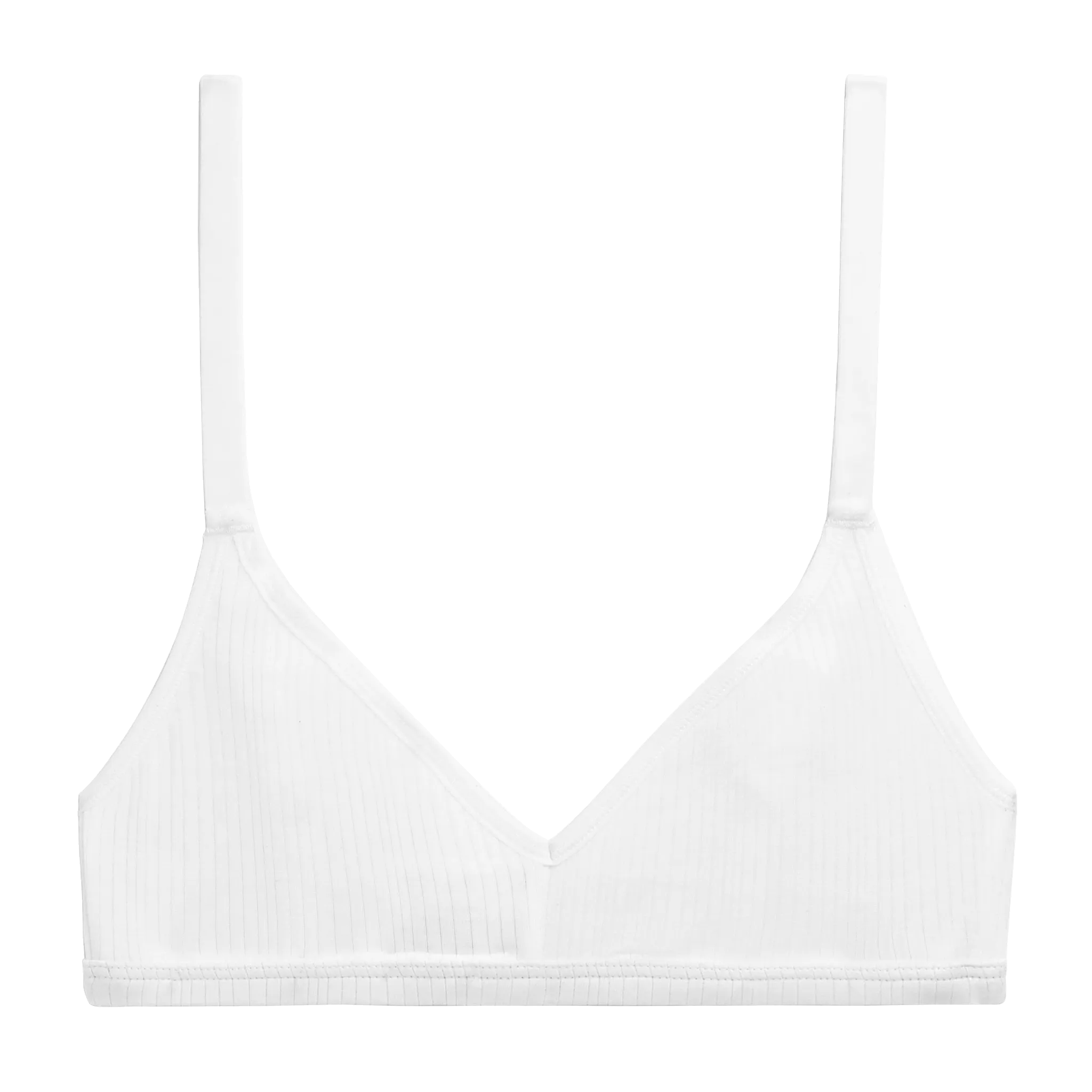 Whipped Non-Wire Bra in White