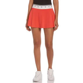 Women's Solid Tennis Skort