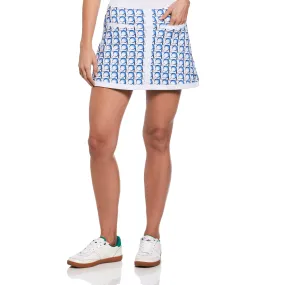 Women's Tennis Ball Floral Print Skort